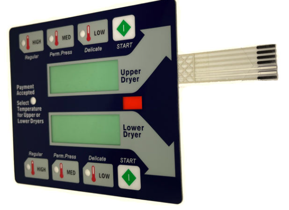 Прочная самоклеящаяся резиновая металлическая кнопка с мембраной из ПК ЛЮБИМЦА