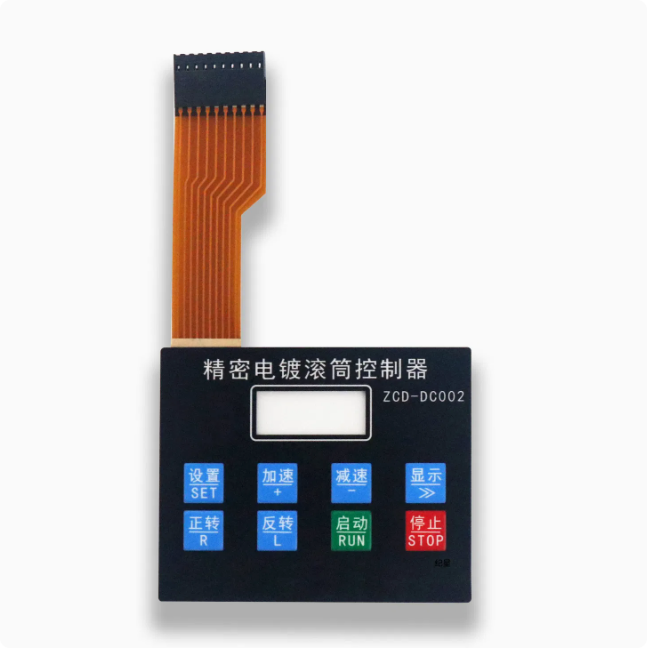 Панель переключателей мембранной клавиатуры печатной платы